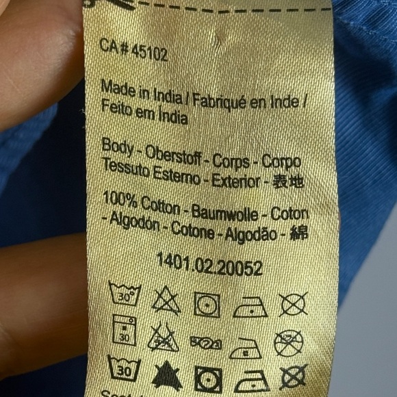 Scotch & Soda 100% Cotton Men's Blue Casual Button-Down Shirt Size XL - Picture 13 of 14